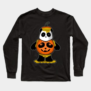 Halloween Panda Long Sleeve T-Shirt